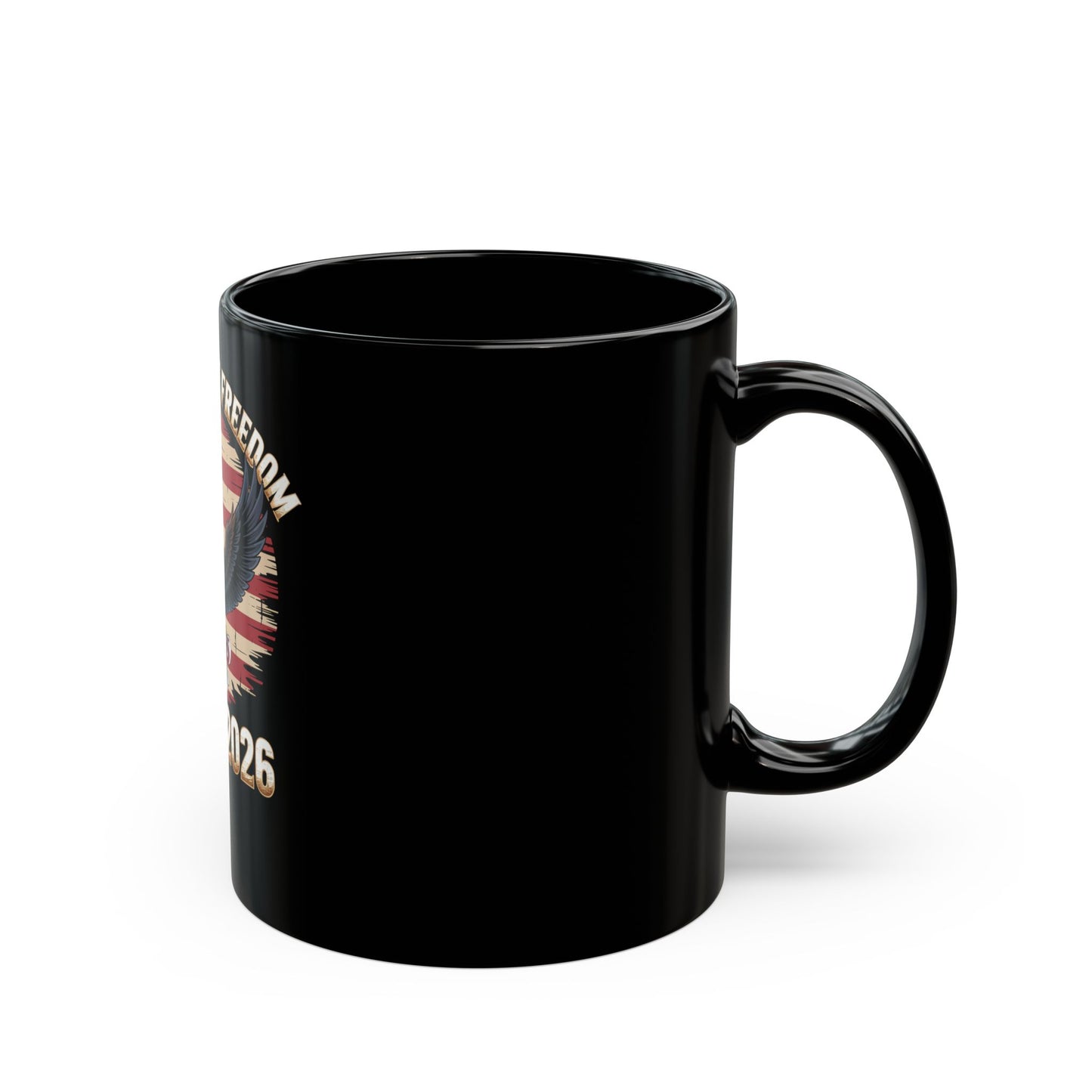 250 Years of Freedom Eagle 1776-2026 Mug | Patriotic American Flag