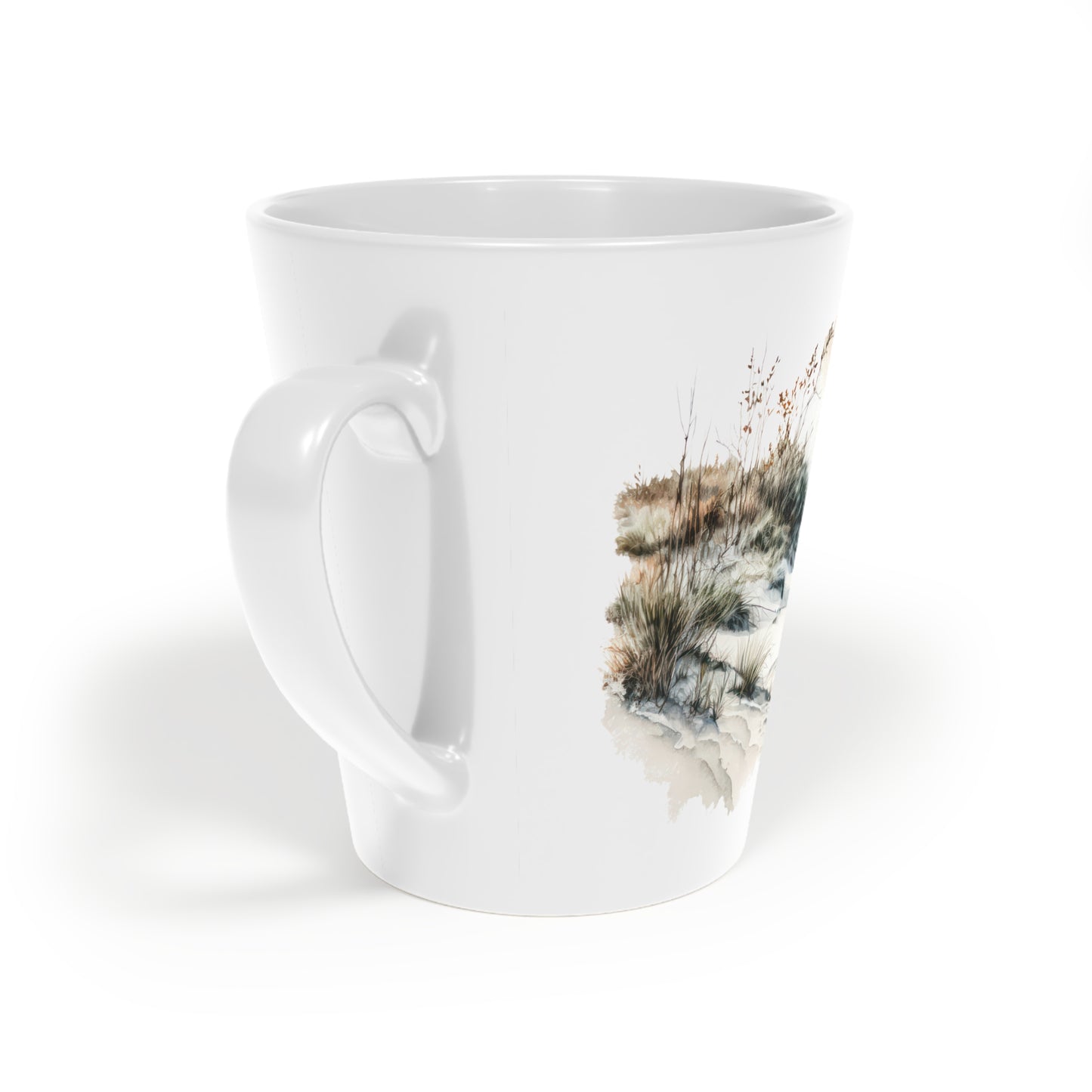 Coastal Dunes Beachscape Latte Mug | 12oz