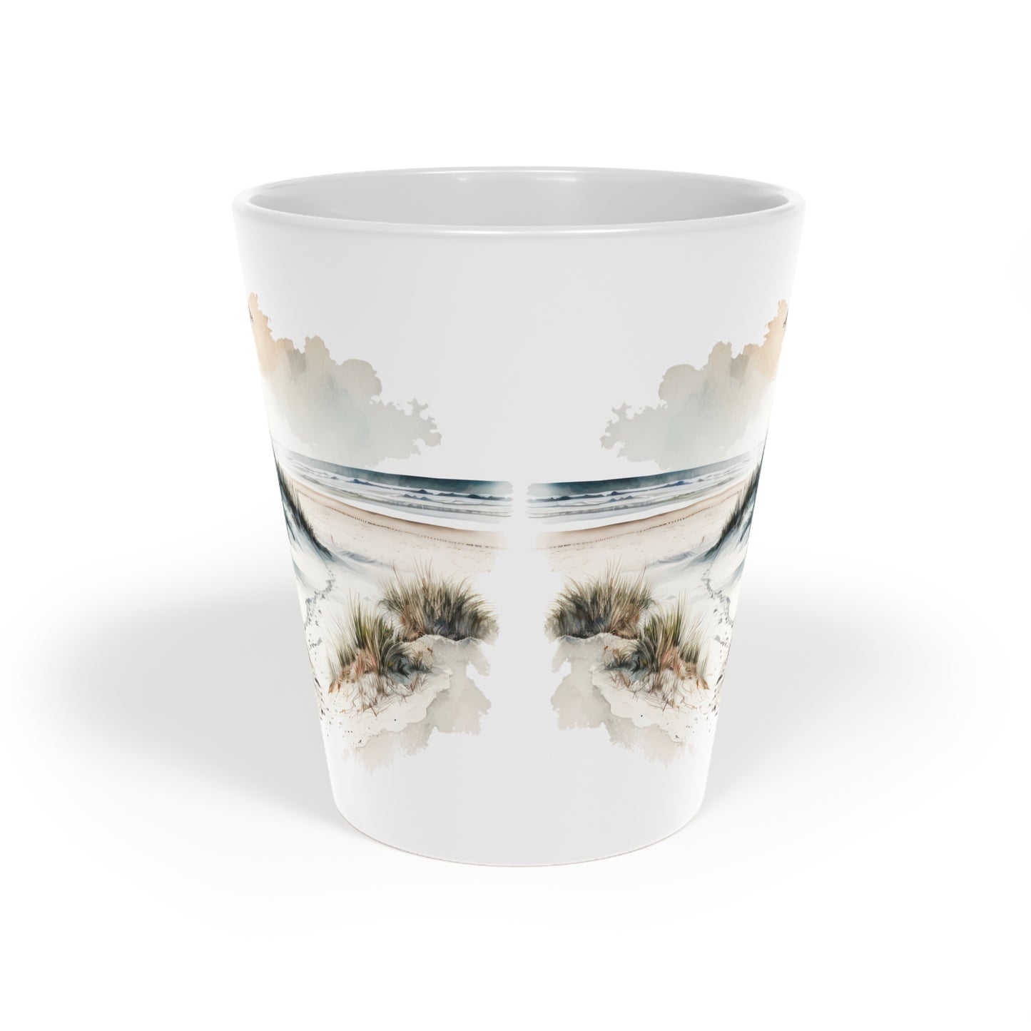 Coastal Dunes Beachscape Latte Mug | 12oz