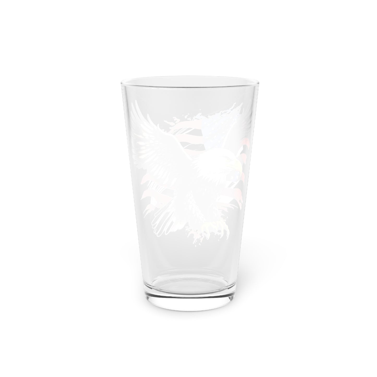 Patriot Eagle Pint Glass, 16oz