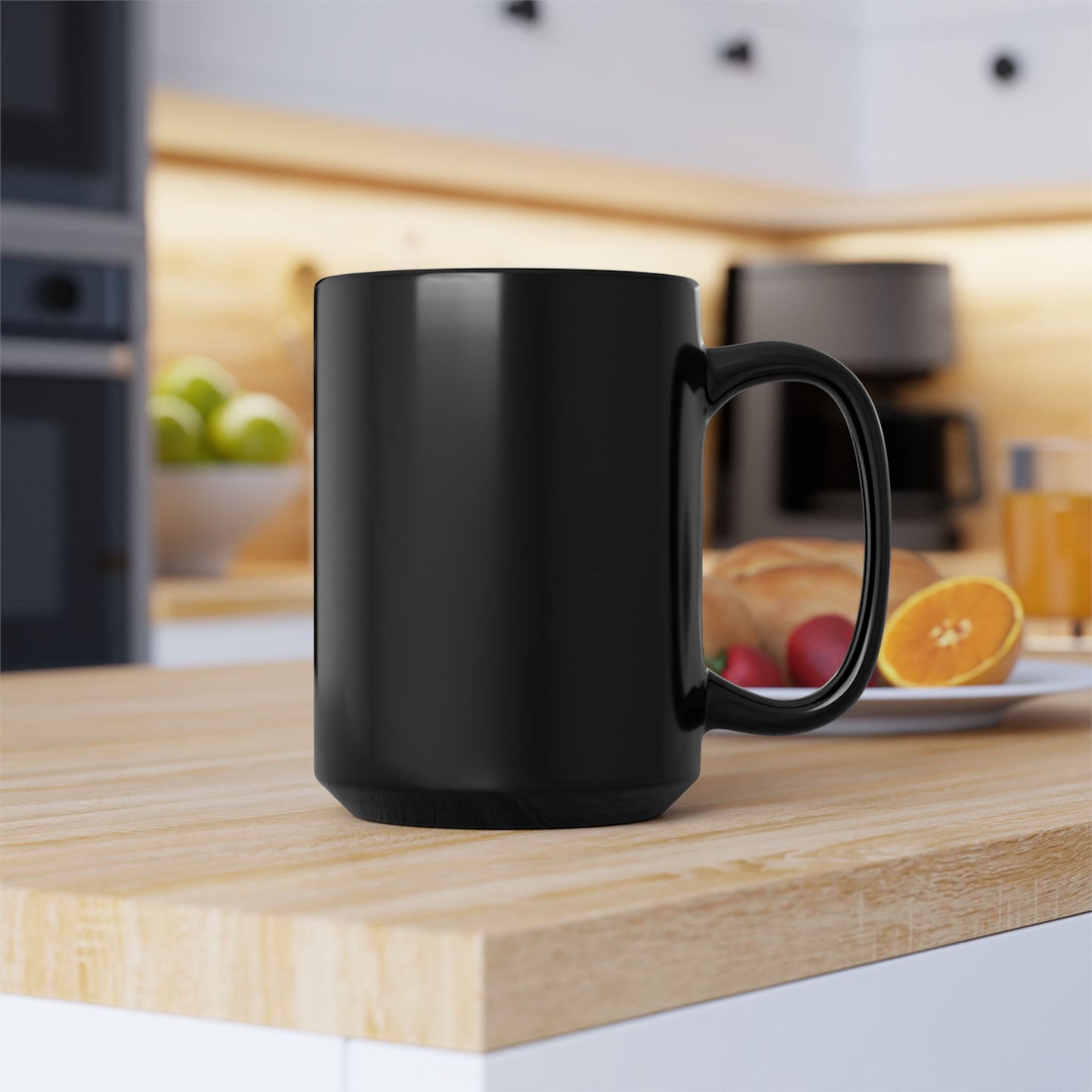 American Flag Eagle 250th Freedom Mug | Black Ceramic Mug