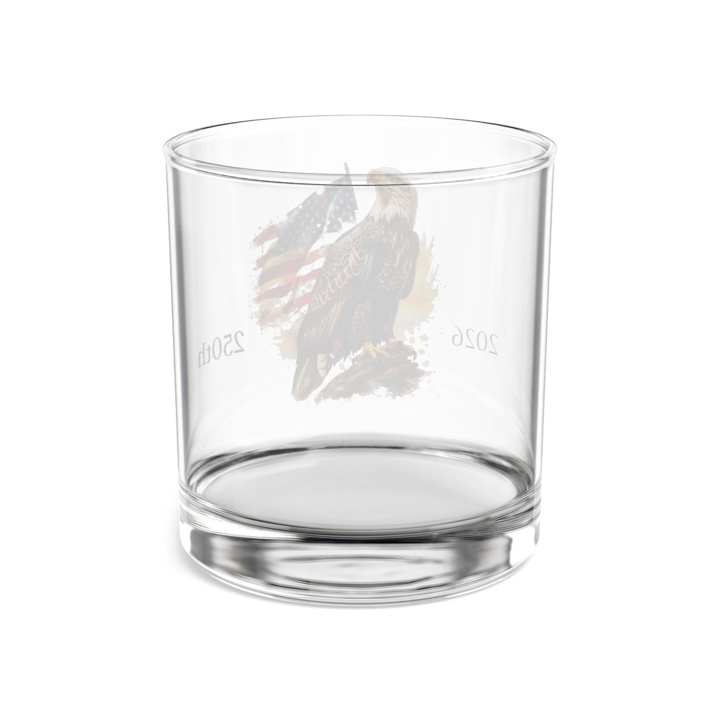 250th Anniversary Patriotic Eagle 10oz Rocks Glass — 2026 Commemorative