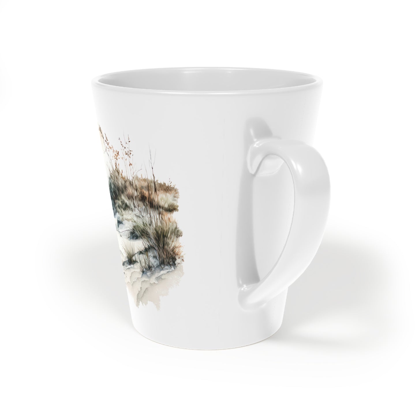 Coastal Dunes Beachscape Latte Mug | 12oz