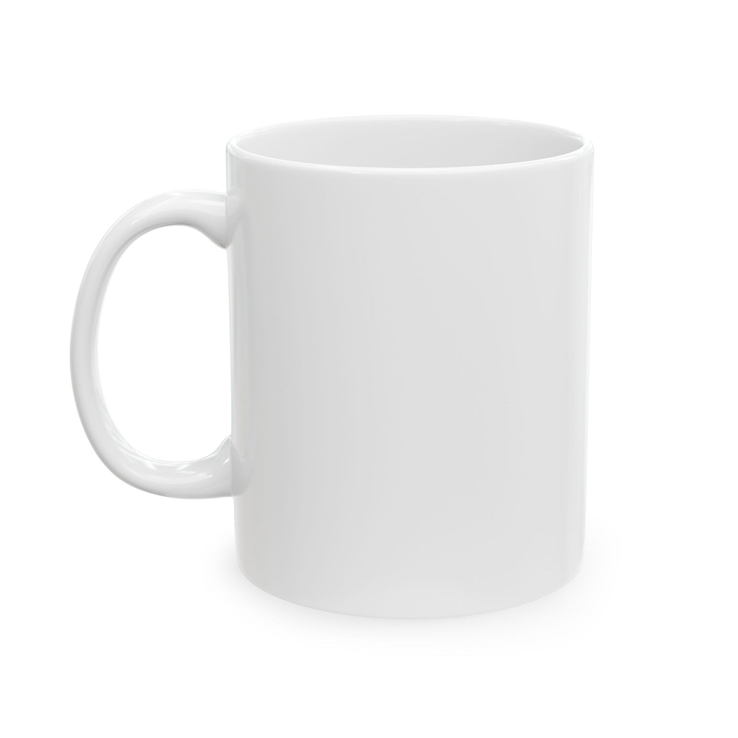 Nubble Lighthouse Maine Illustration Ceramic Mug — 11oz & 15oz Coffee Cup