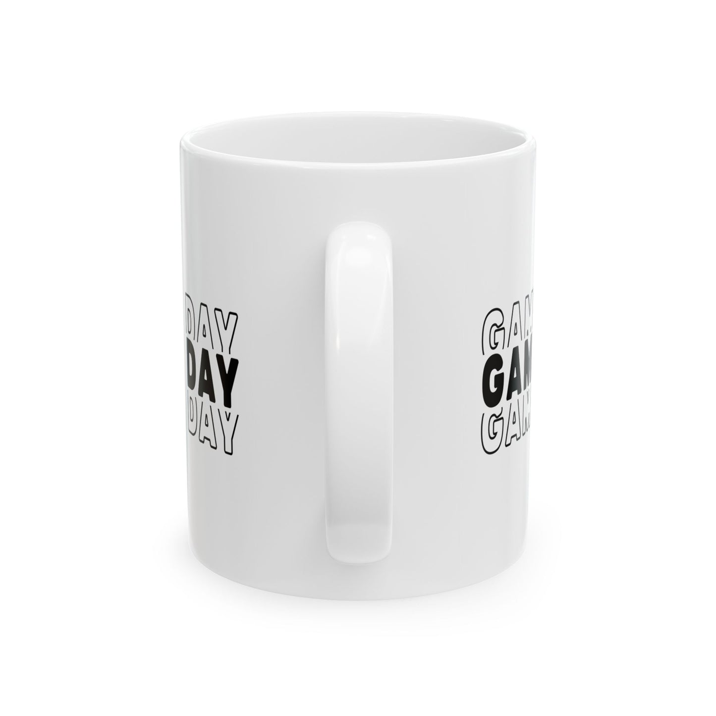 Golden Retriever with Football Mug | Game Day Coffee Cup