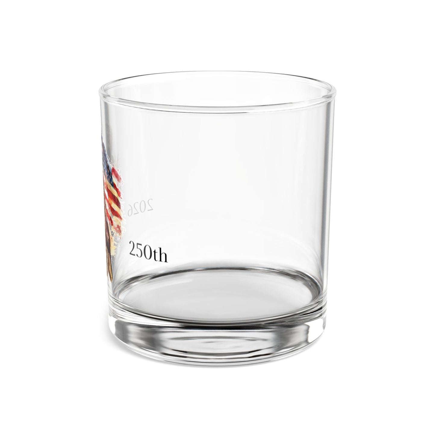 250th Anniversary Patriotic Eagle 10oz Rocks Glass — 2026 Commemorative